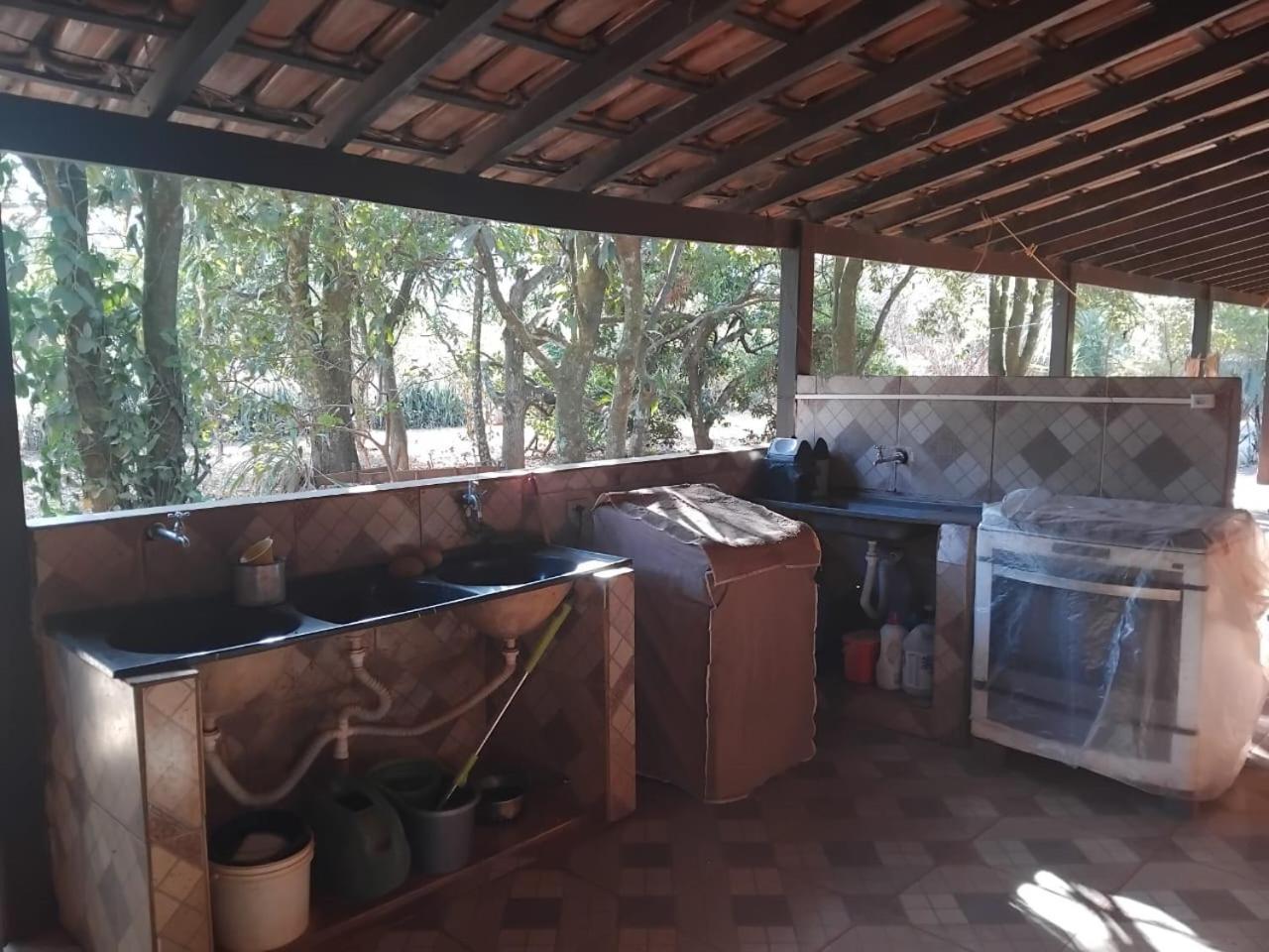 Sitio Bemtevi - Jockey Camping - Uberlandia Villa Esterno foto